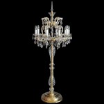 Stejná lampa s křišťálovými mandlemi (volitelně)