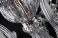 Lesk středové vázy lustru z olovnatého skla