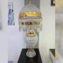 Vysoká stolní lampa s diamantovým broušením BACCARAT