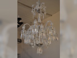 Vysoký kř. lustr Baccarat