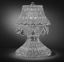 Dekorativní křišťálová lampa na stůl s PK500
