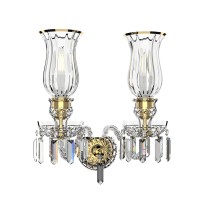 Baccarat nástěnné svítidlo N678-2-03-T – zlatý kov Rozměr (Š x V): 35 x 40 cm