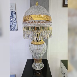 Vysoká stolní lampa s diamantovým broušením BACCARAT