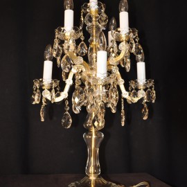 The high Maria Theresa Table lamp 9 bulbs