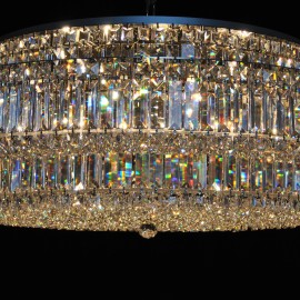Modern Strass surface-mounted chandeliers